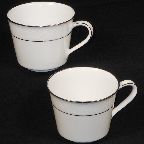 2 tea cups. Noritake Japan KENDAL 6903 fine porcelain - Picture 1 of 4